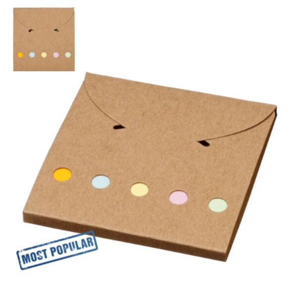 Deluxe coloured sticky notes set Thumbnail