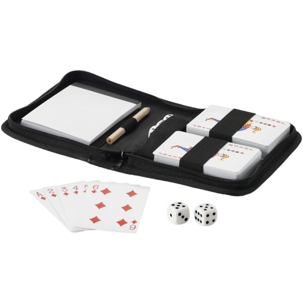 Tronx 2-piece playing cards set in pouch Thumbnail