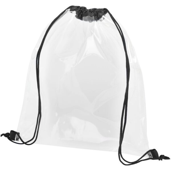 Lancaster transparent drawstring backpack Thumbnail