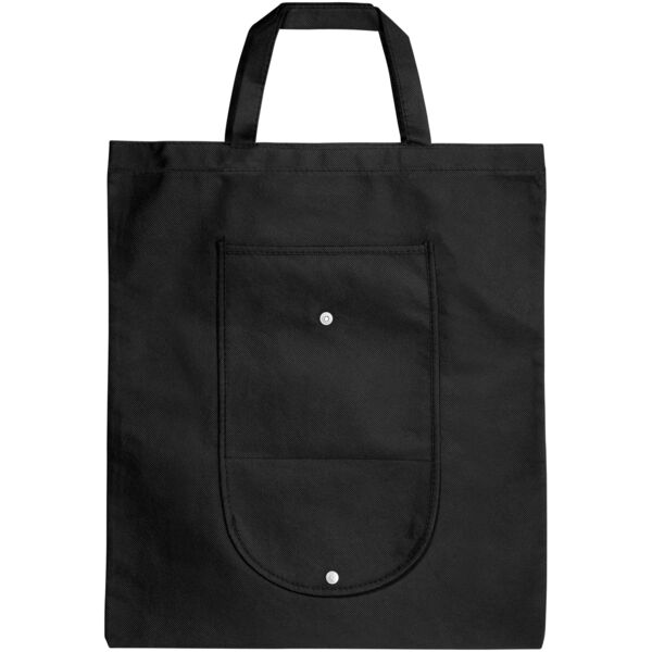 Maple buttoned foldable non-woven tote bag Thumbnail
