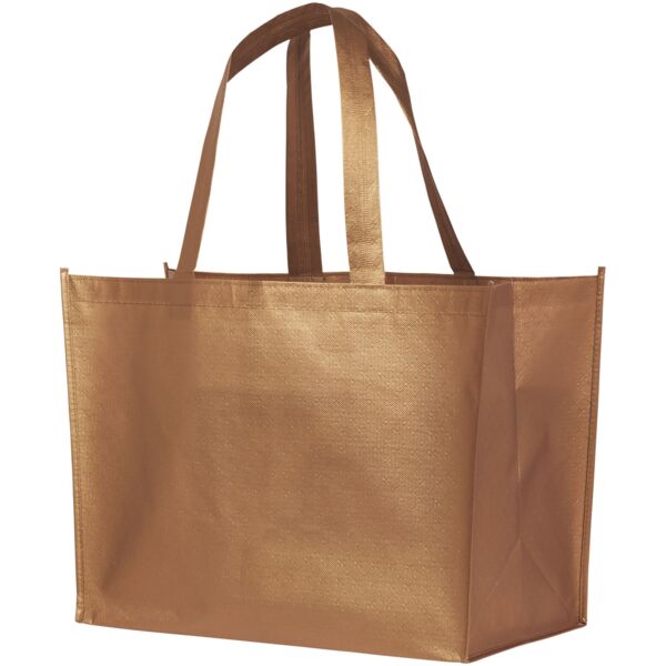 Alloy laminated non-woven shopping tote bag Thumbnail