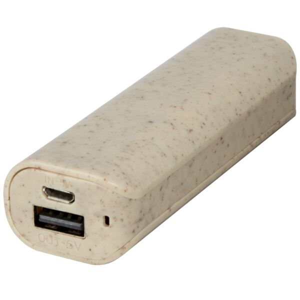Yoko 1200mAh wheat straw power bank Thumbnail