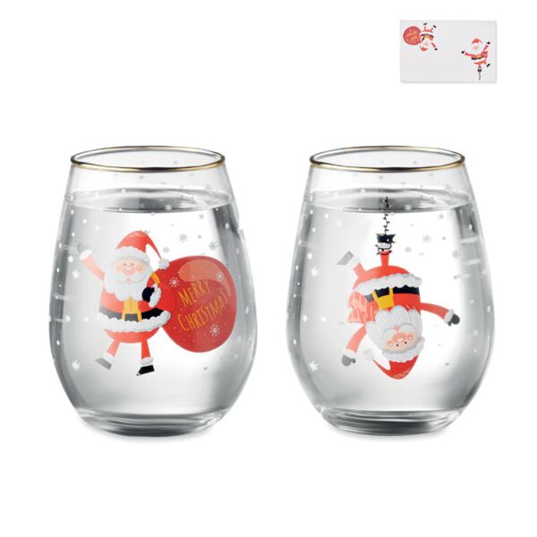 Set of 2 Christmas glasses Thumbnail