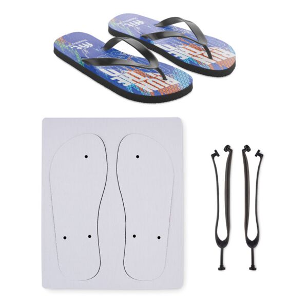 Sublimation beach slippers Thumbnail