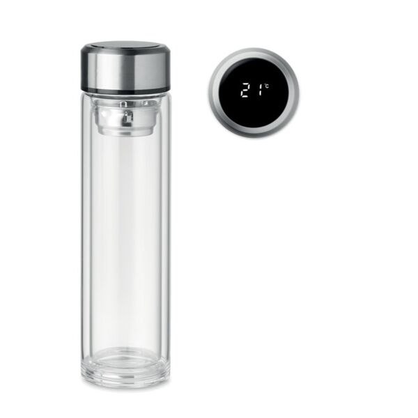 Bottle with touch thermometer Thumbnail
