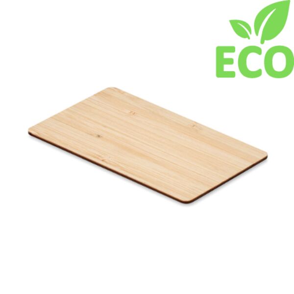 RFID card in bamboo material Thumbnail