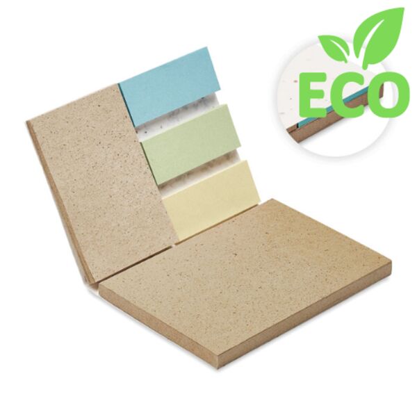 Grass/seed paper memo pad Thumbnail