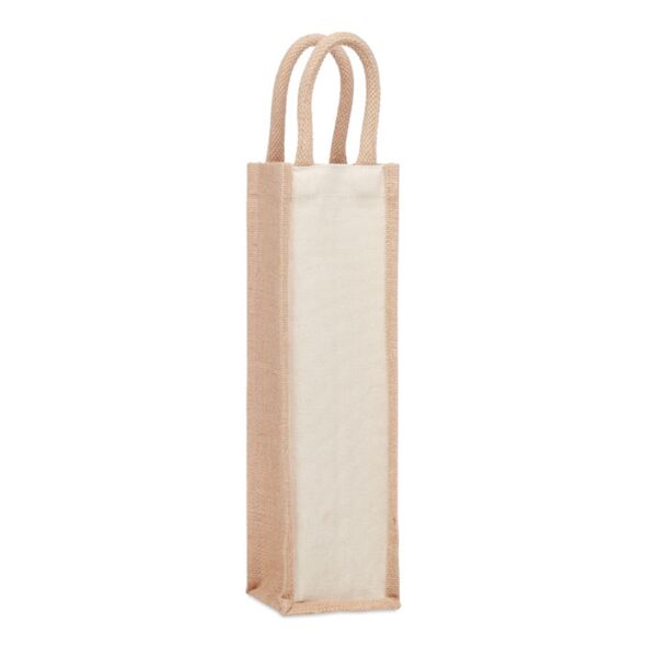 Jute wine bag for one bottle Thumbnail