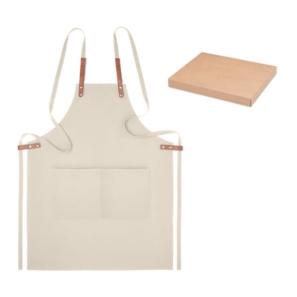 Organic cotton apron 340 gr/m² Thumbnail