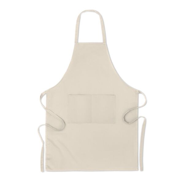 Organic cotton apron 200 gr/m² Thumbnail