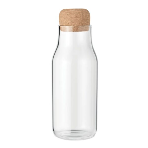 Glass bottle cork lid 600 ml Thumbnail