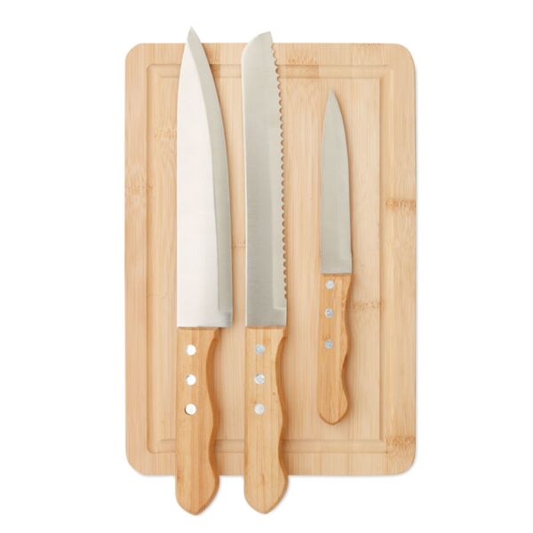 Bamboo cutting board set Thumbnail