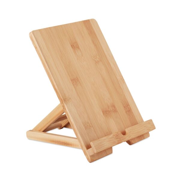 Bamboo tablet stand Thumbnail