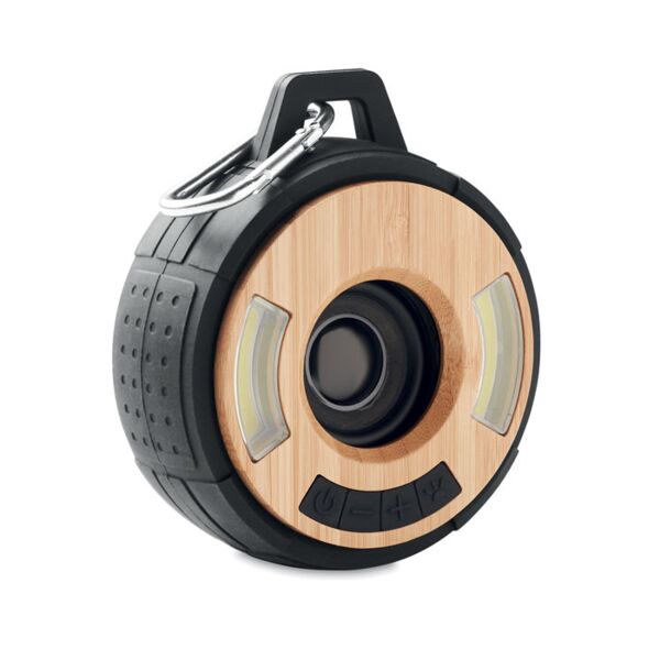 5.0 wireless bamboo speaker Thumbnail
