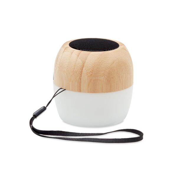 5.0 wireless bamboo speaker Thumbnail
