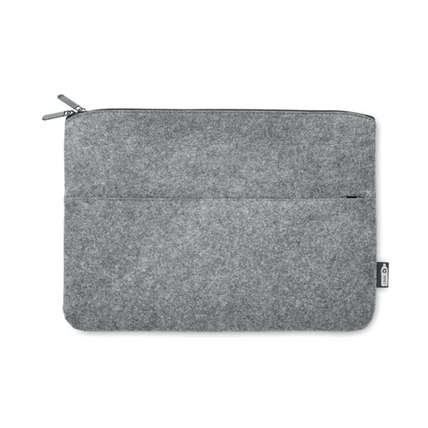 RPET felt zipped laptop bag Thumbnail