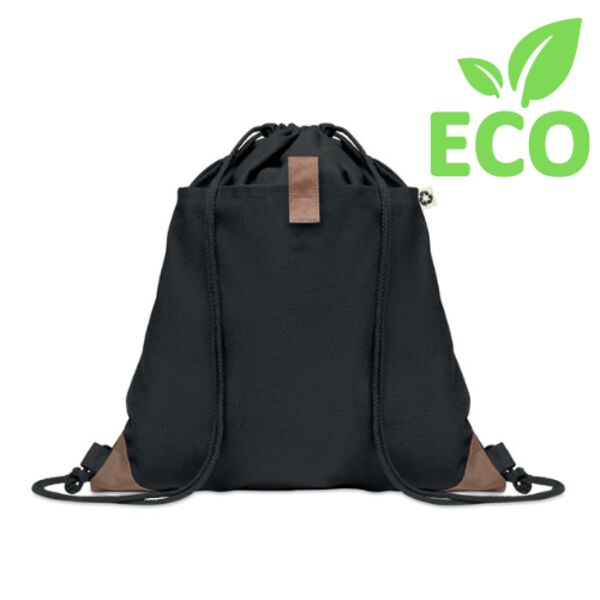 Recycled cotton drawstring bag Thumbnail