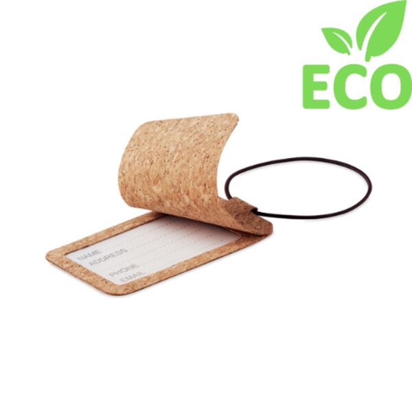 Cork luggage tag Thumbnail