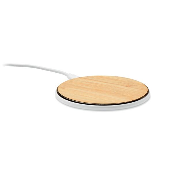 Bamboo wireless charger 10W Thumbnail