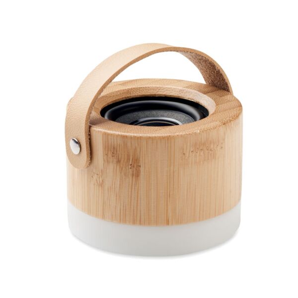 5.0 wireless bamboo speaker Thumbnail
