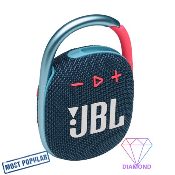 JBL Clip 4 Blue / Pink Thumbnail