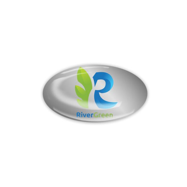 Doming Sticker, Standard glue, Silver matt, < 5 cm2 Thumbnail