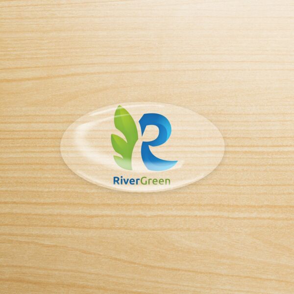 Doming Sticker, Standard glue, Transparent, < 5 cm2 Thumbnail