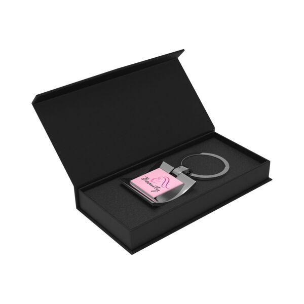 Magnetic Gift Box for Key Ring Luna, Verso Square Thumbnail