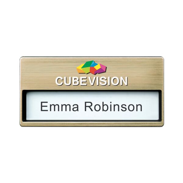 Badge Oliver Gold Thumbnail