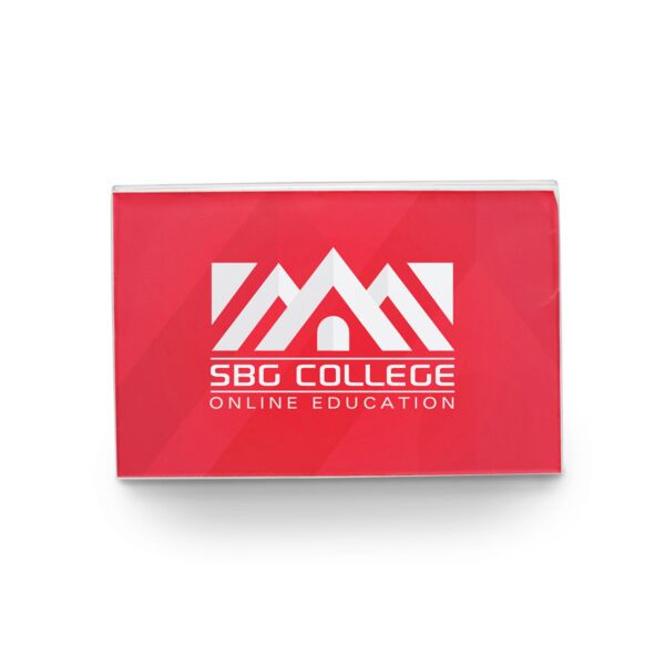 Transparent Badge, 85 x 55 mm with Needle Thumbnail