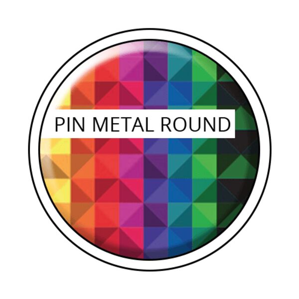 Doming in full color for Pin Metal, Round Thumbnail