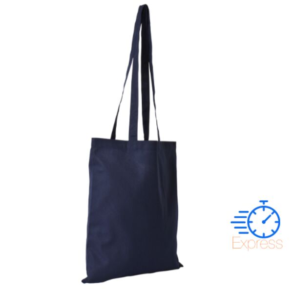 New Bianco 5oz Cotton (145g/m2) Coloured Tote Bag with Long Handles Thumbnail