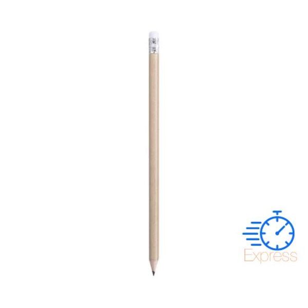 Pencil Serano with white eraser and silver ferrule Thumbnail