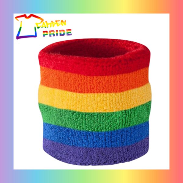 Rainbow Wrist Sweatband Thumbnail