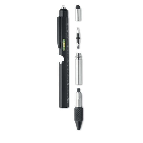 Spirit level pen with ruler Thumbnail