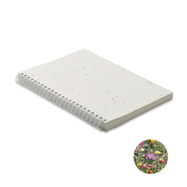 A5 seed paper cover notebook Thumbnail