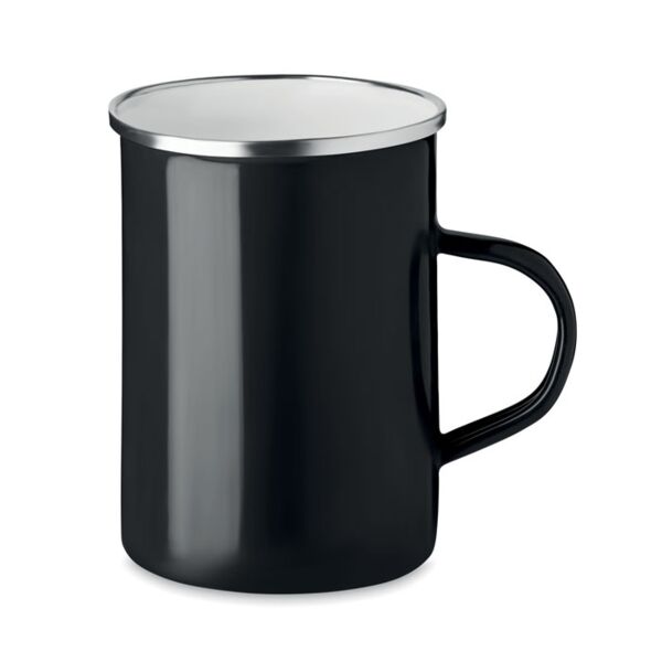 Metal mug with enamel layer Thumbnail