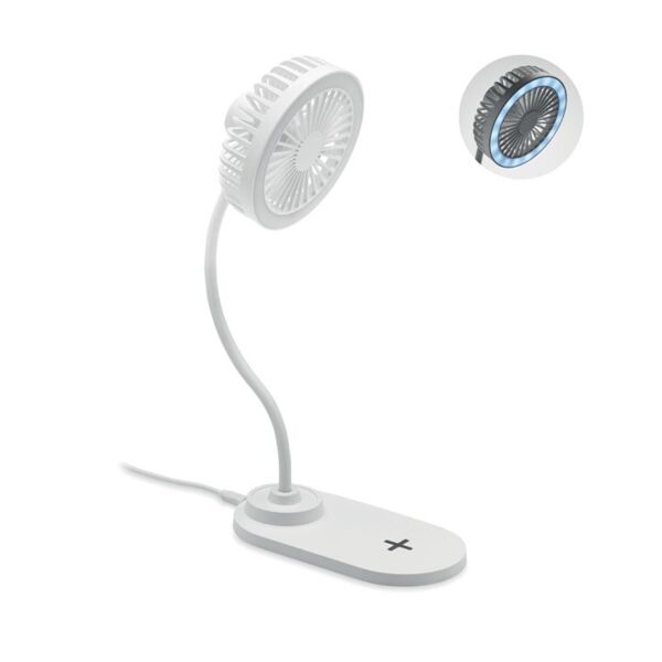 Desktop charger fan with light Thumbnail