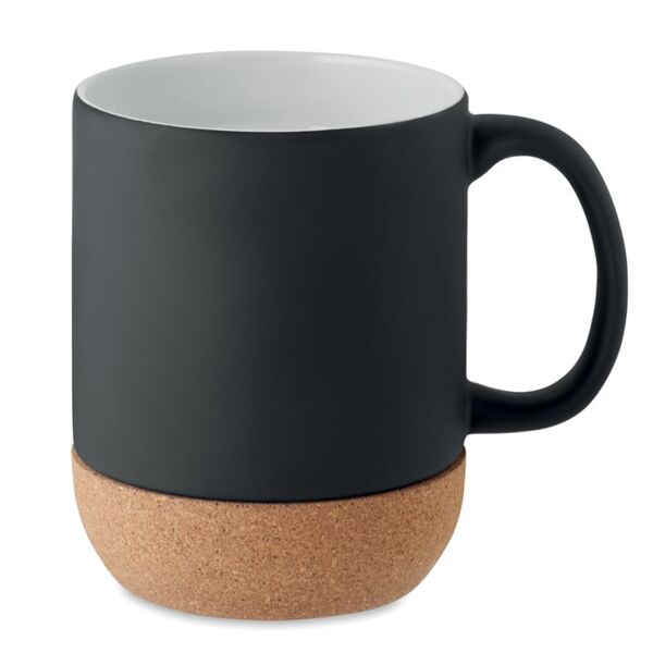 Matt ceramic cork mug 300 ml Thumbnail