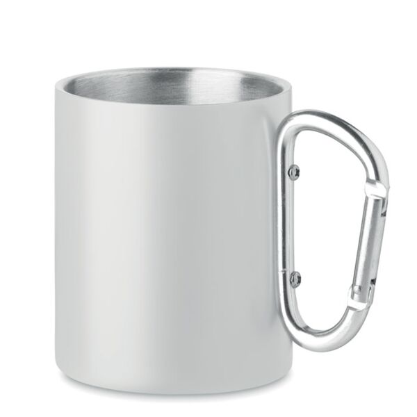 Metal mug and carabiner handle Thumbnail