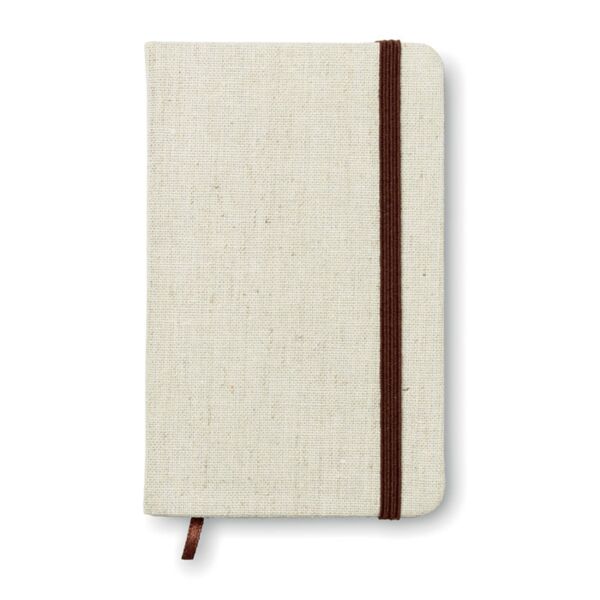 A6 canvas notebook lined Thumbnail