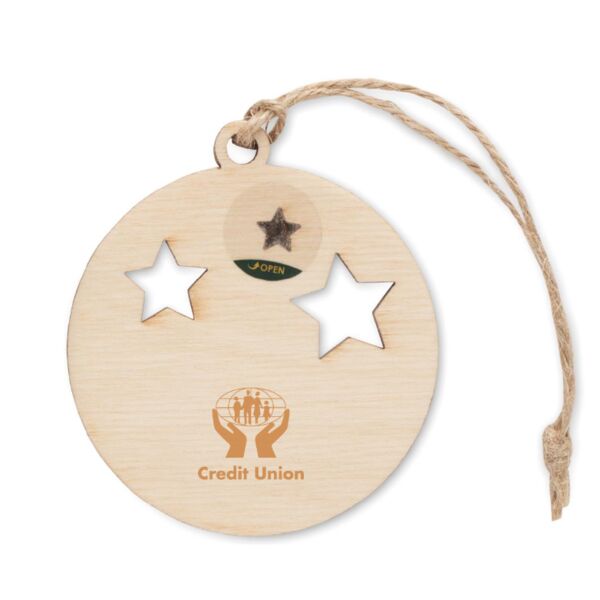 ROSEED. Wooden bauble Thumbnail