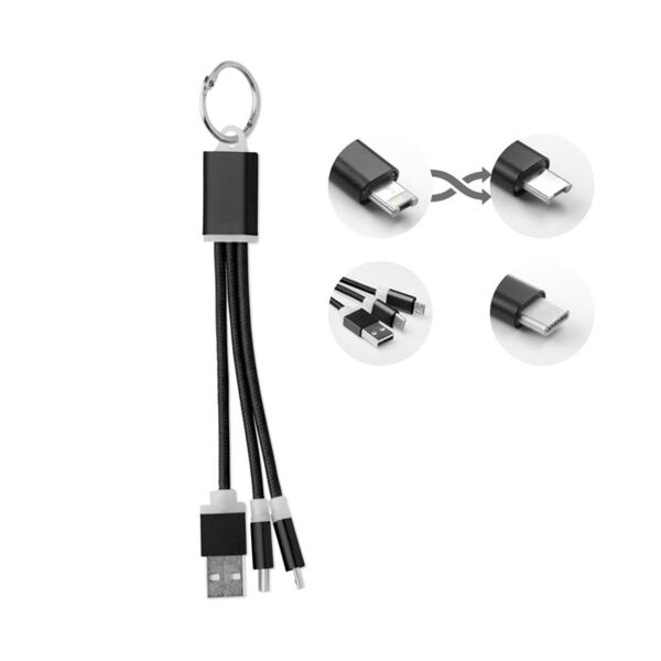 Copy of key ring with USB type C cable Thumbnail